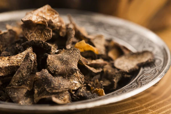 Black truffle mushroom - gourmet vegetable — Stock Photo, Image