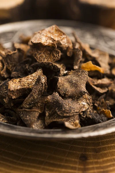 Black truffle mushroom - gourmet vegetable — Stock Photo, Image