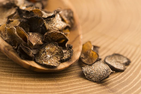 Black truffle mushroom - gourmet vegetable — Stock Photo, Image