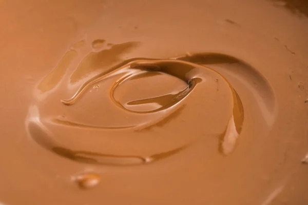 Fondo de chocolate con leche derretida — Foto de Stock