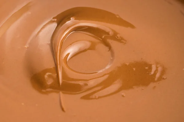 Contexte du chocolat au lait fondu — Photo