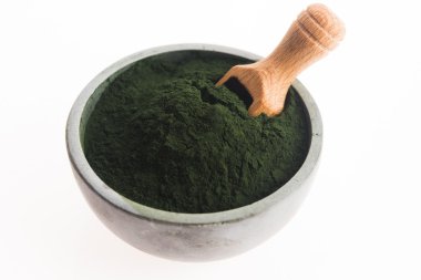 Beyaz yeşil chlorella
