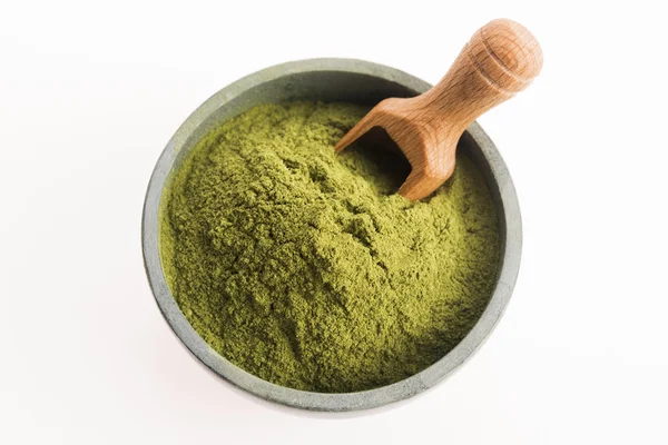 Unga korngräs. Detox superfood. — Stockfoto