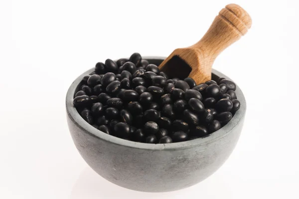 Black soya beans — Stock Photo, Image