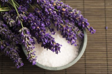 Lavanta spa öğeleri