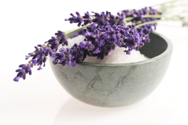 Lavendel spa artiklar — Stockfoto