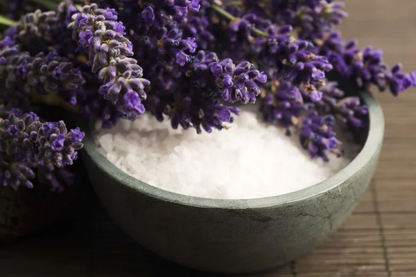 Lavendel spa onderdelen — Stockfoto