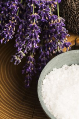 Lavanta spa öğeleri