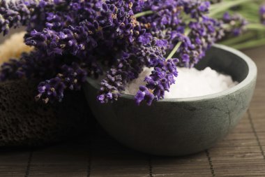 Lavanta spa öğeleri