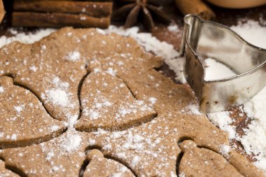 Noel pişirme - gingerbreads