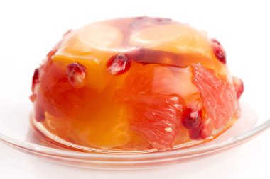 jöle tatlılar narenciye ile