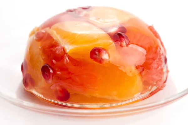Jelly sweets with citrus fruits — Stock Photo, Image