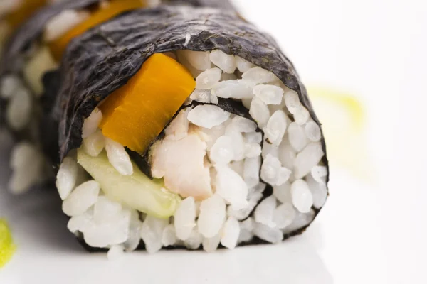 Sushi à la citrouille et poulet teryjaki — Photo