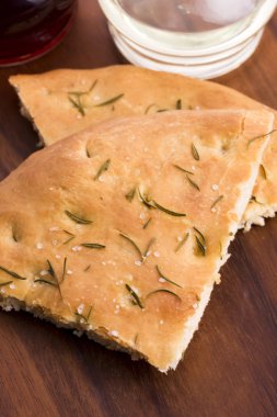 Biberiyeli İtalyan Focaccia ekmeği