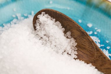 deniz tuzu mavi kapta