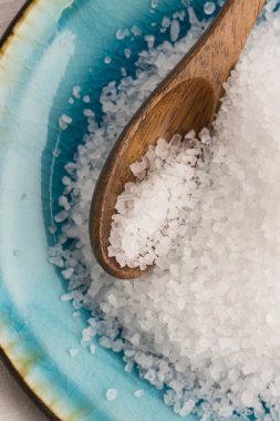 deniz tuzu mavi kapta