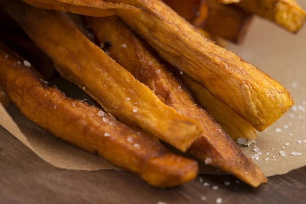 Batata-doce fritas — Fotografia de Stock