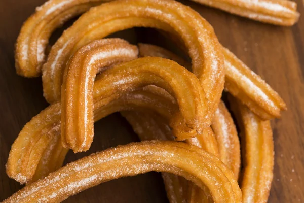 Deliciuos španělské Churros — Stock fotografie