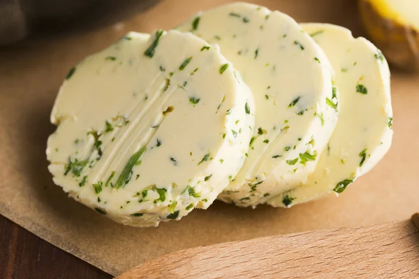 Manteiga de ervas — Fotografia de Stock