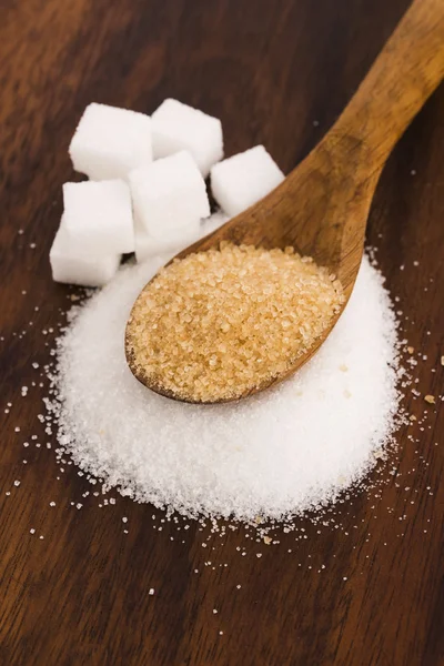 Şeker difrent tür — Stok fotoğraf