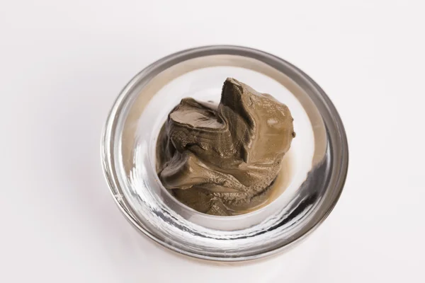 Dead Sea mud in a bowl — Stock Photo, Image