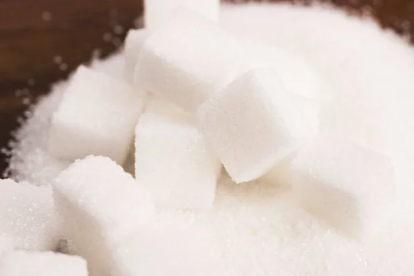 Поточний вид цукру — стокове фото