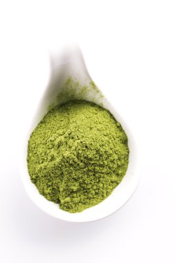Genç arpa çim. Detoks superfood.
