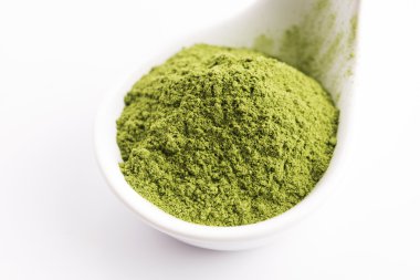 Genç arpa çim. Detoks superfood.