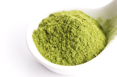 Genç arpa çim. Detoks superfood.