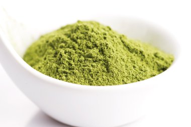 Genç arpa çim. Detoks superfood.