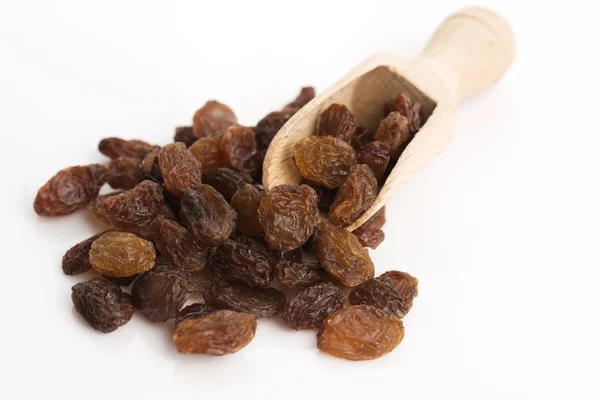 Dried raisins on a white background — Stock Photo, Image