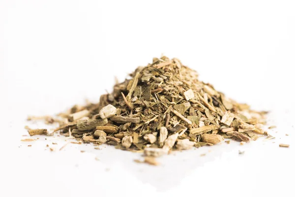 Té mate seco, aislado en blanco — Foto de Stock