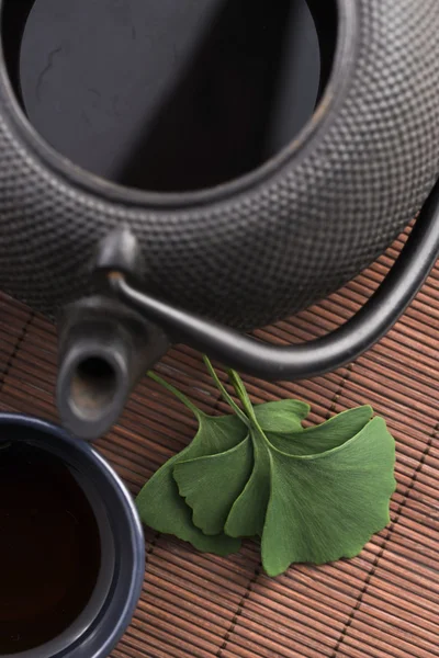 Ginkgo tea — Stock Photo, Image