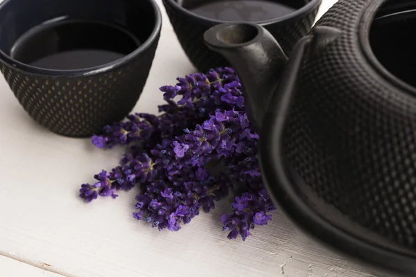 Chá de lavanda — Fotografia de Stock