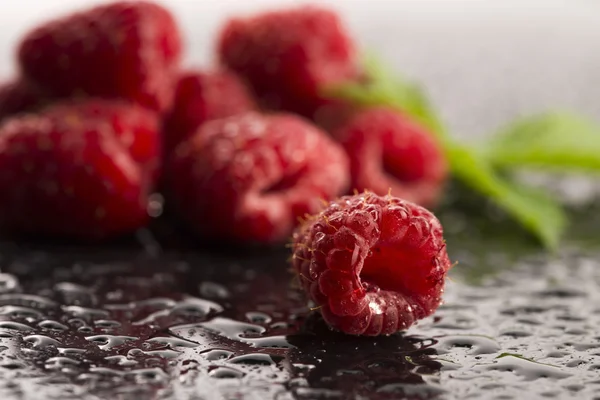 Heap of raspberry — Stock Photo, Image