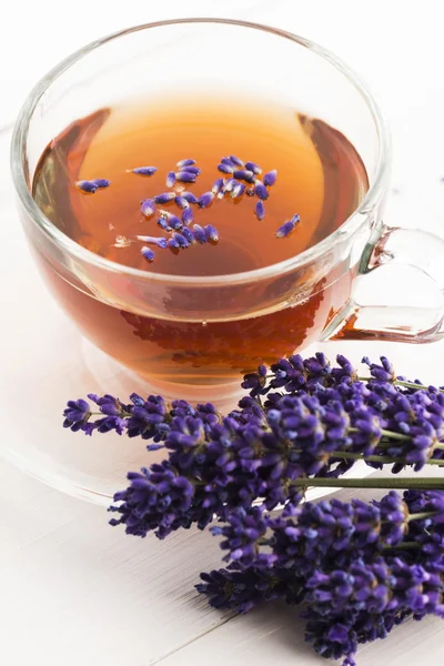 Lavender tea — Stock Photo, Image