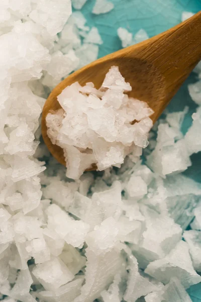 金字塔盐 fleur de sel — 图库照片