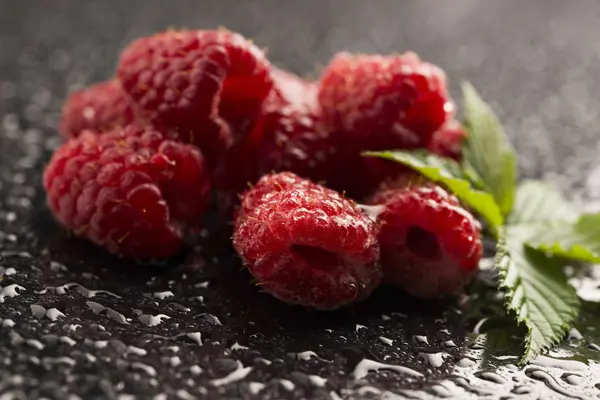 Heap of raspberry — Stock Photo, Image