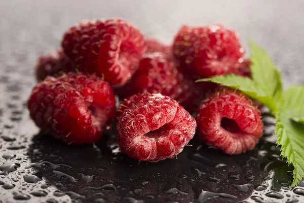 Heap of raspberry — Stock Photo, Image