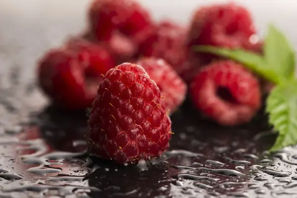 Heap of raspberry — Stock Photo, Image