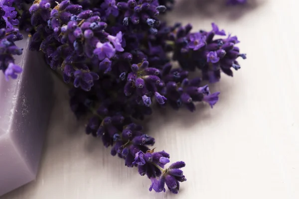 Banho de lavanda — Fotografia de Stock