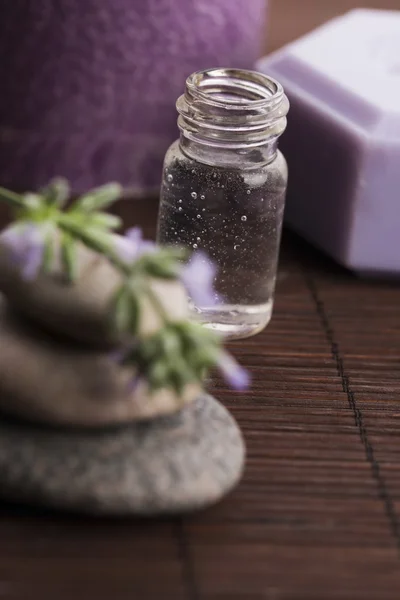 라벤더 온천 — 스톡 사진