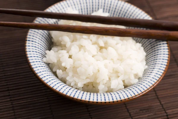 Sushi rice in bowl — Stock Photo, Image