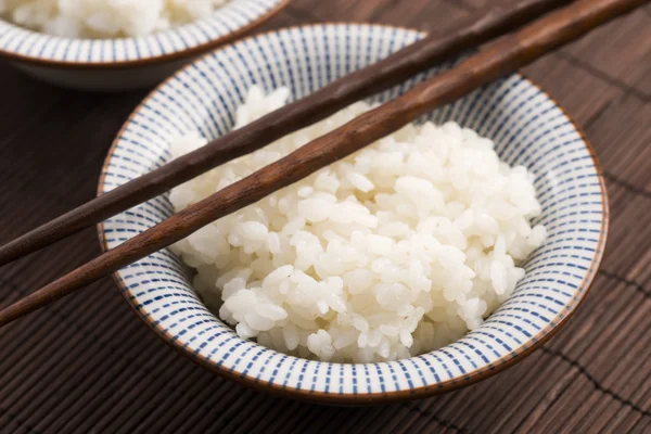 Sushi rice in bowl — Stock Photo, Image