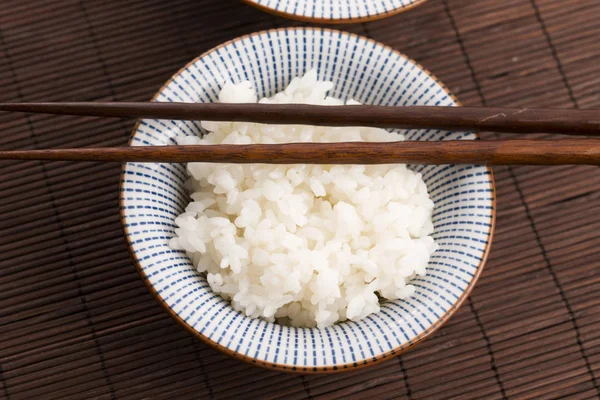 Sushi rice in bowl — Stock Photo, Image