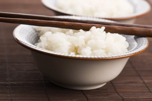 Sushi rice in bowl — Stock Photo, Image