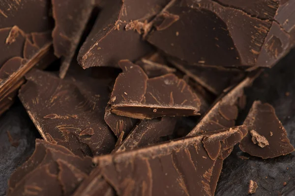 Gehakte chocolade — Stockfoto
