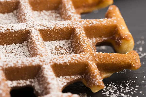 Wafels met suiker — Stockfoto