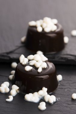 Sütlü kahve damla - moleküler Gastronomi