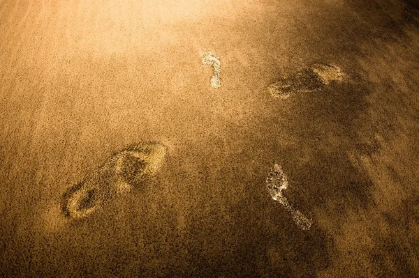 Traços na areia Fotos De Bancos De Imagens